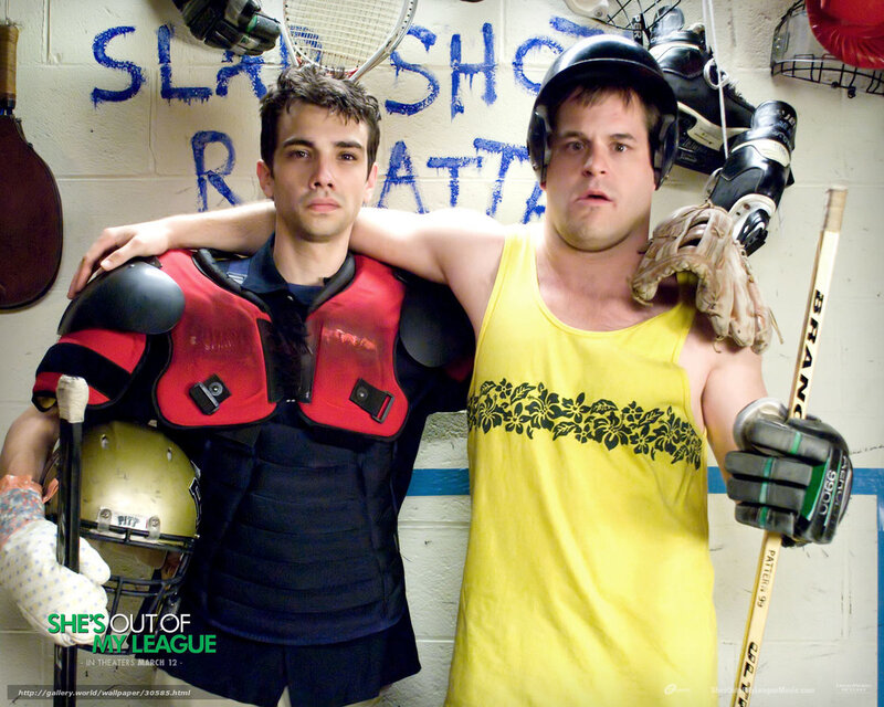 Two Men with Sports Gear — Yellow