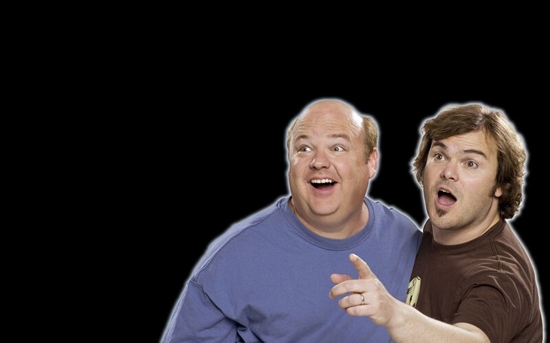 two men with surprised expressions