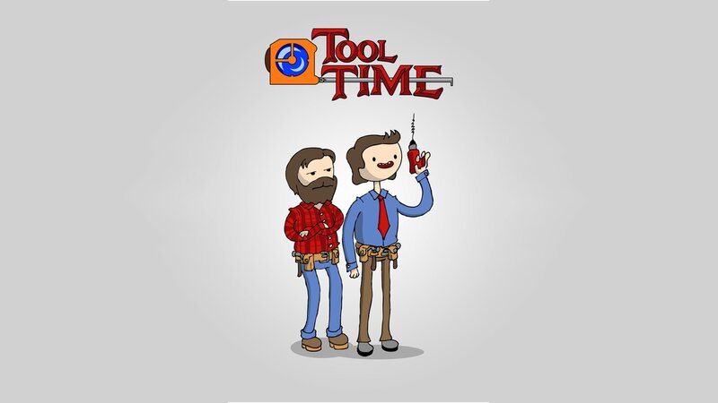 Two Men with Tools