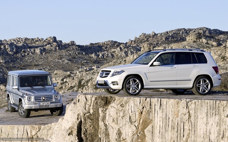 Two Mercedes-benz Suvs