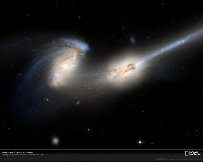 Two Merging Galaxies