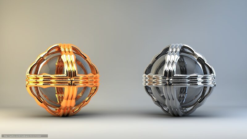 Two Metallic Spheres