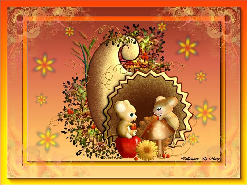 Two Mice in a Nest