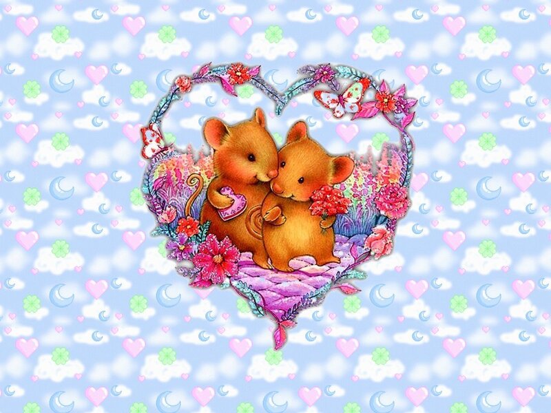 Two Mice in Heart
