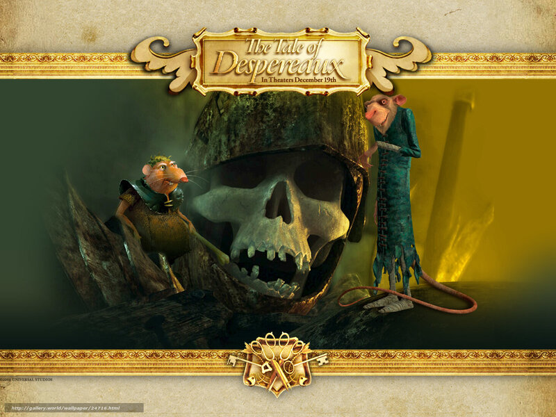 Two Mice with Skull