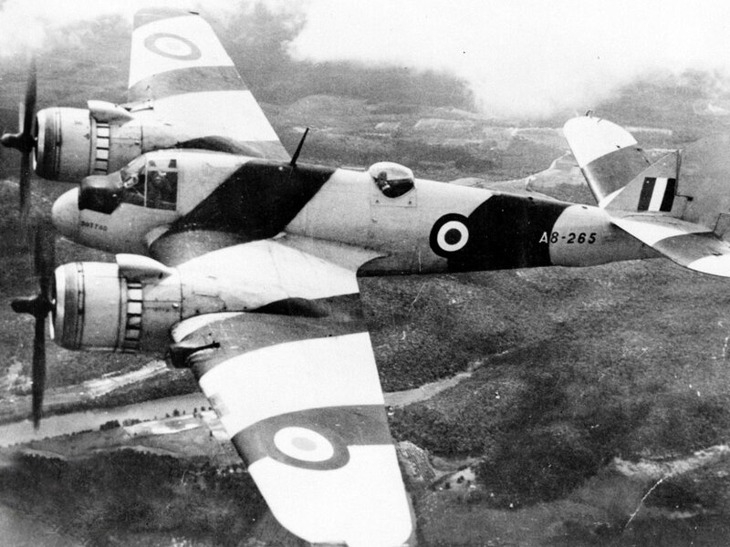Two Military Aircraft — Black, Historical