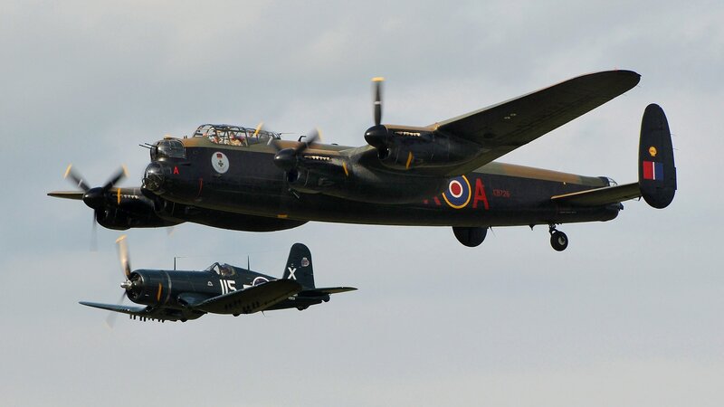 Two Military Aircraft — Gray, Neutral