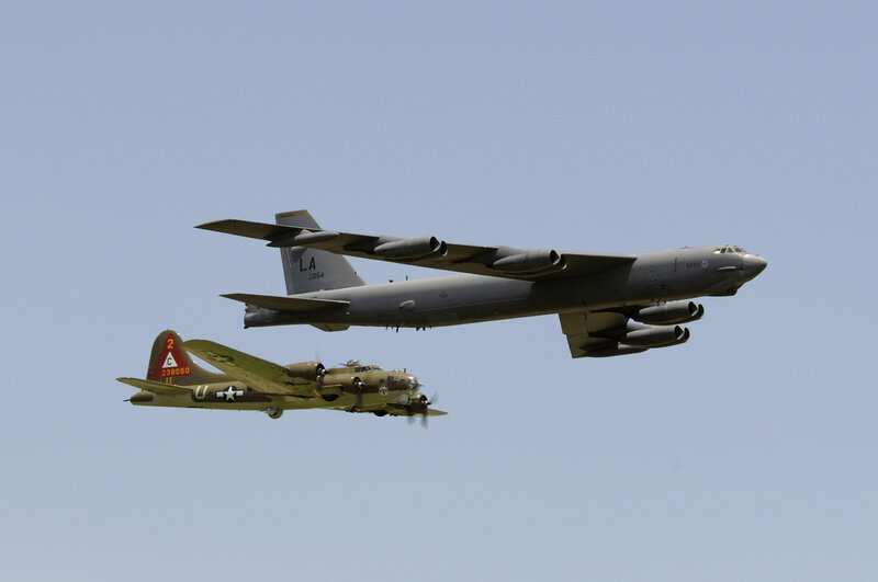 Two Military Aircraft — Gray