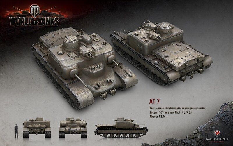 Two Military Tanks — Gray