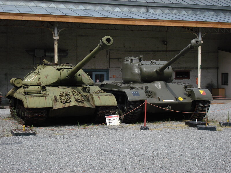 Two Military Tanks