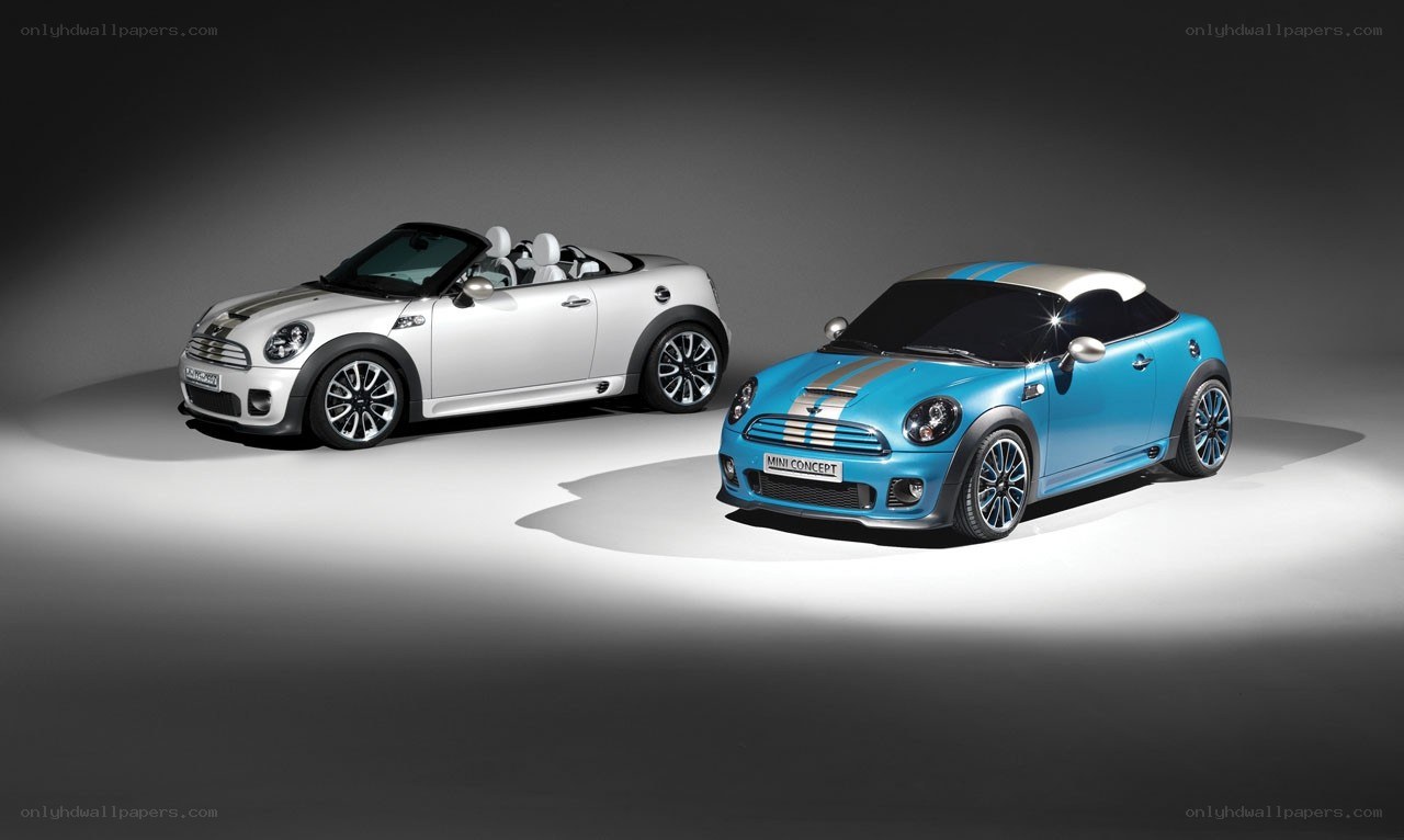 Two MINI concept cars