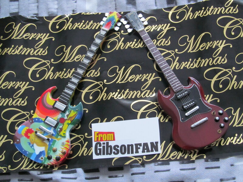 Two Miniature Guitars
