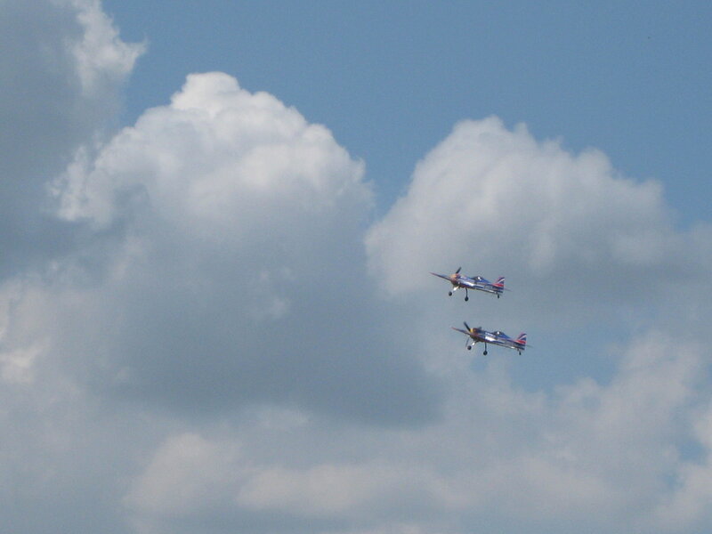 Two Model Airplanes