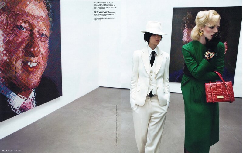Two Models in Gallery