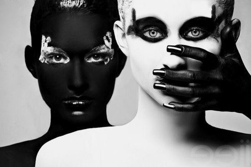 Two Models with Makeup