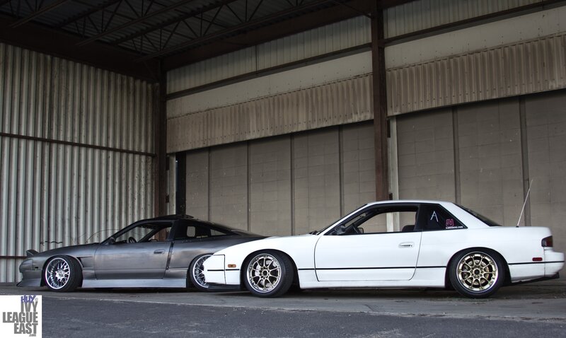 Two Modified Cars — White, Neutral