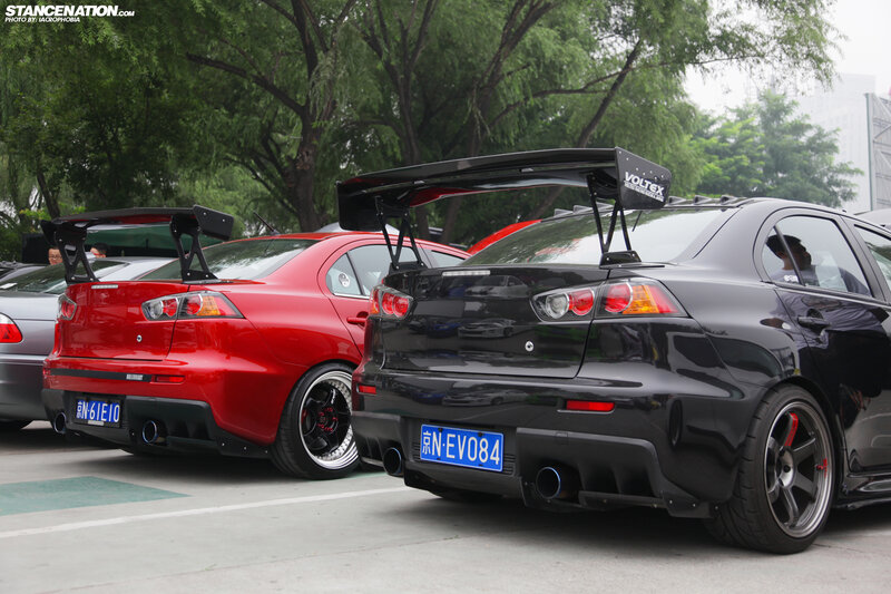 Two Modified Sedans