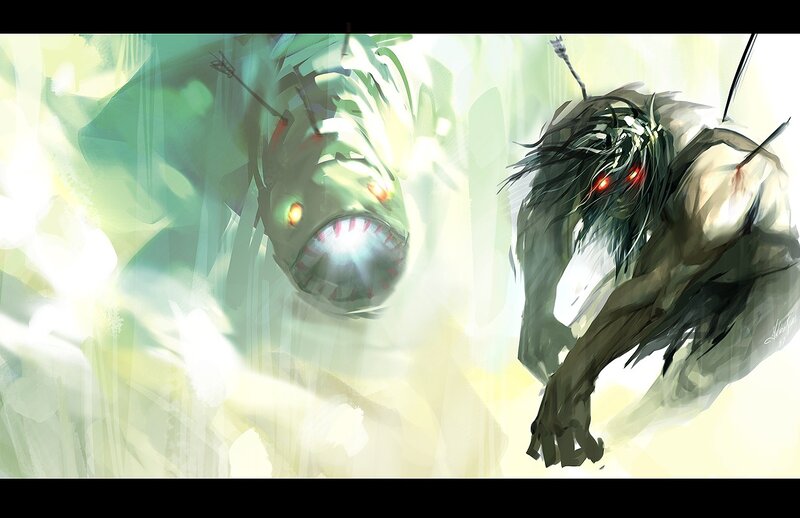 Two Monstrous Creatures