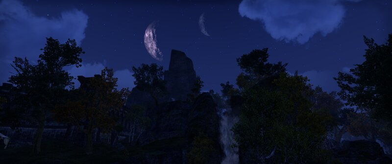 Two Moons over Ruins