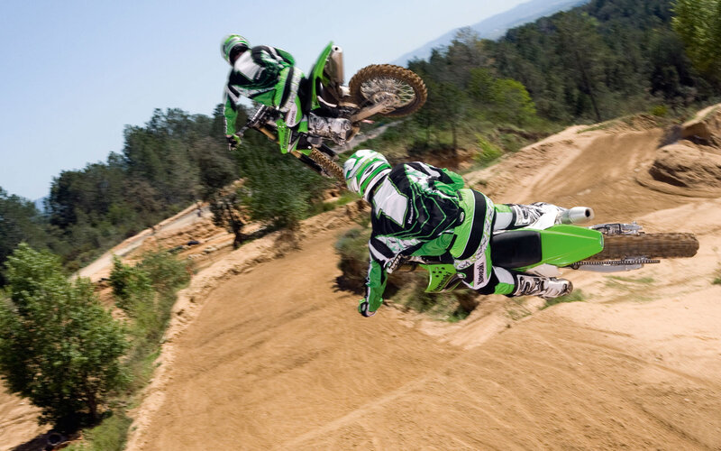 Two Motocross Riders