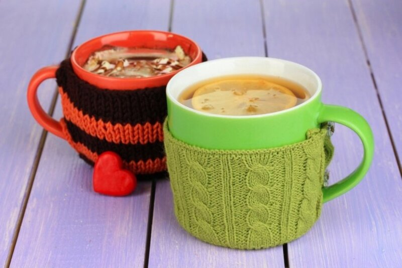 Two Mugs with Tea