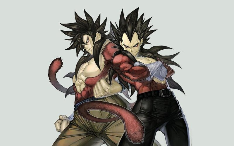 Two Muscular Characters — Black