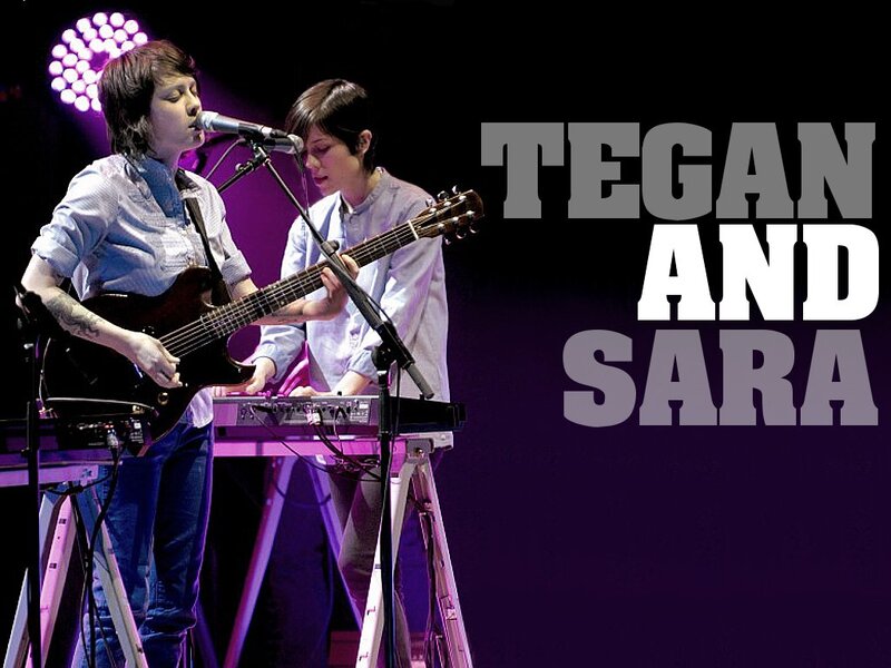 Two Musicians on Stage — Purple, Performing