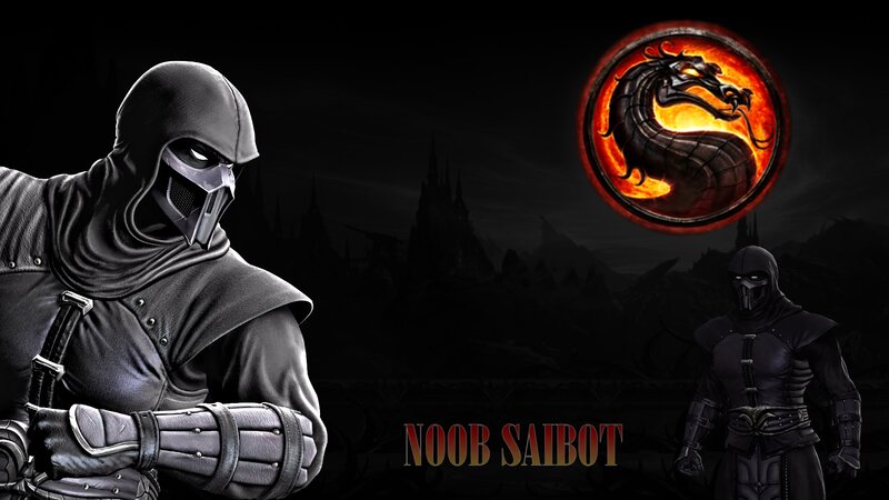 Two Ninja Characters — Black, Dark