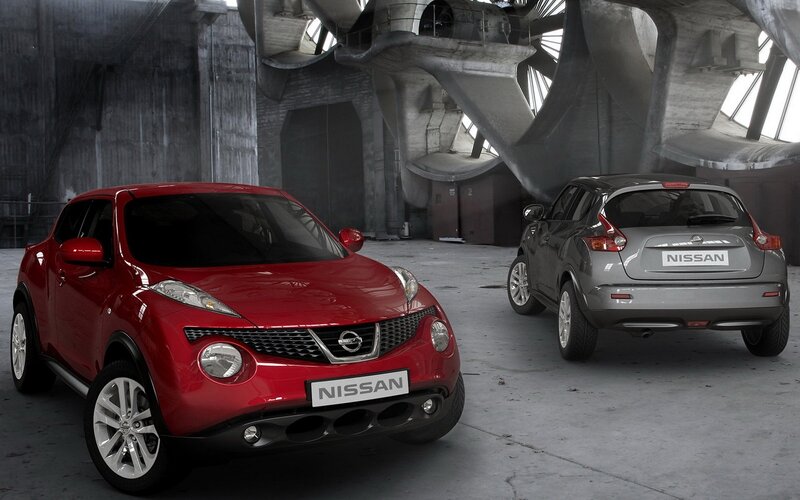 Two Nissan Juke Cars