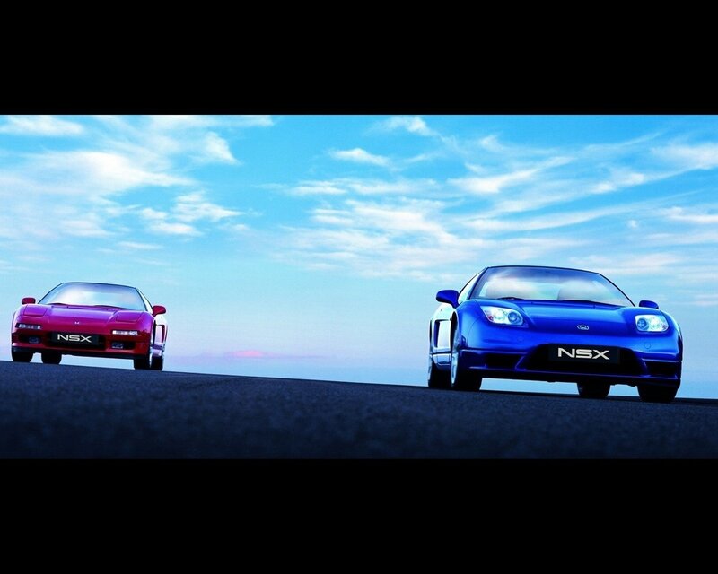 Two NSX Sports Cars