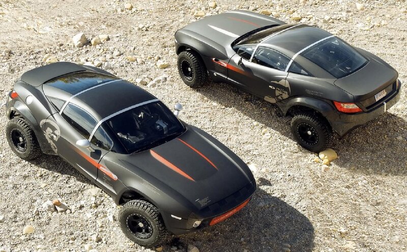 Two Off-road Cars