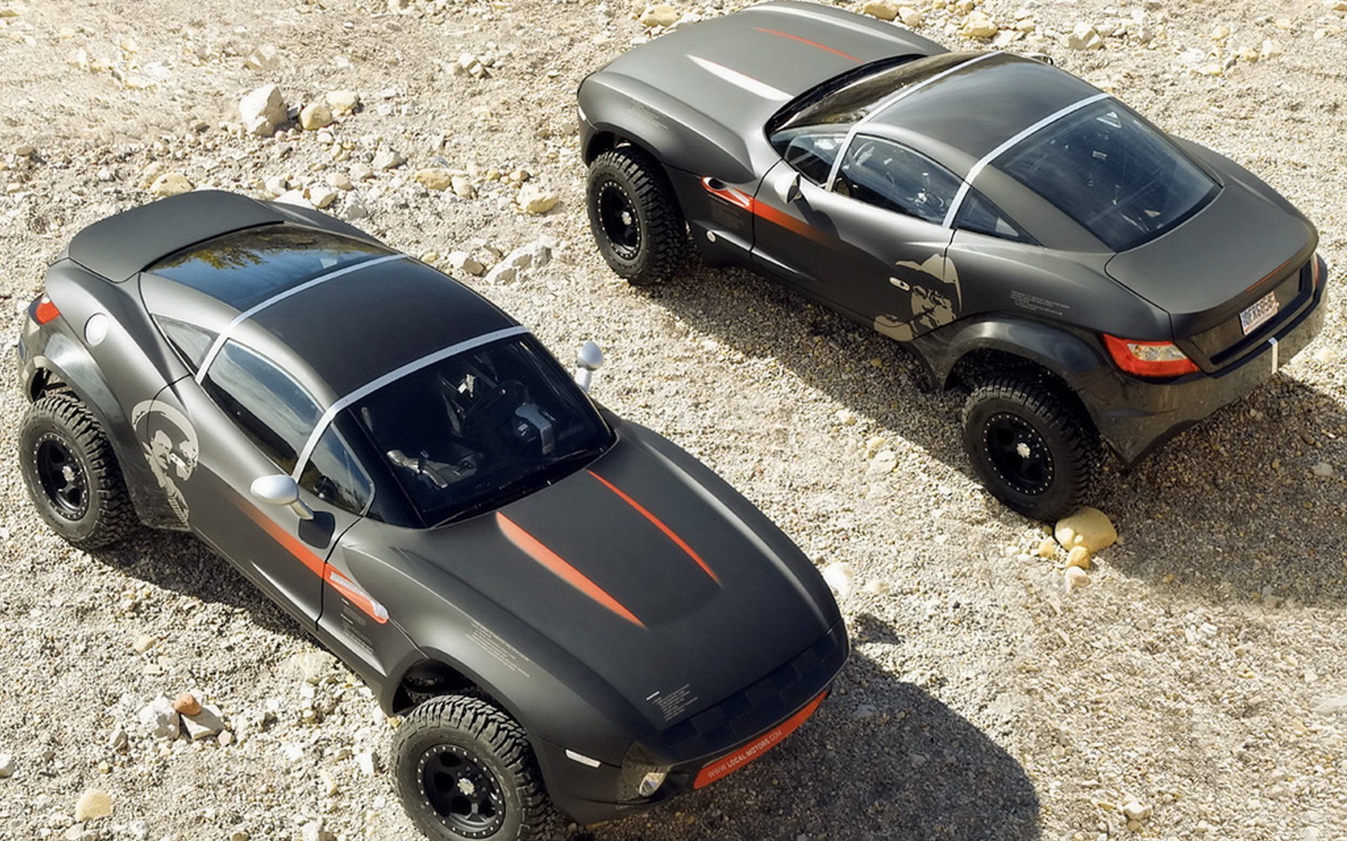 Two off-road concept cars