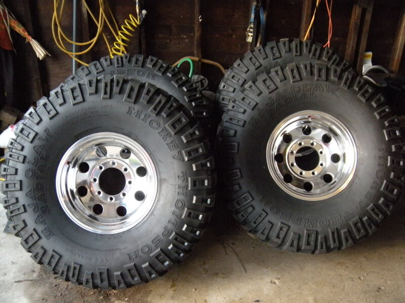 Two Off-road Tires