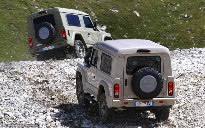 Two Off-road Vehicles