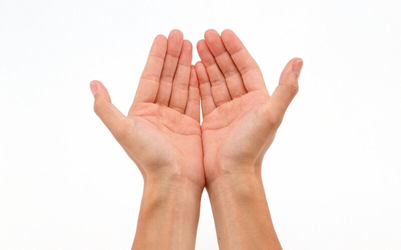 Two Open Hands