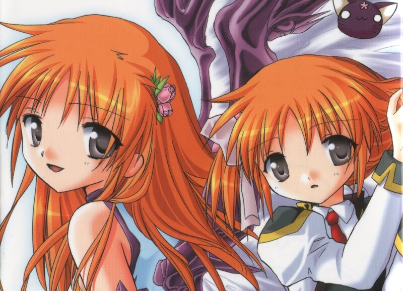 Two Orange-haired Girls