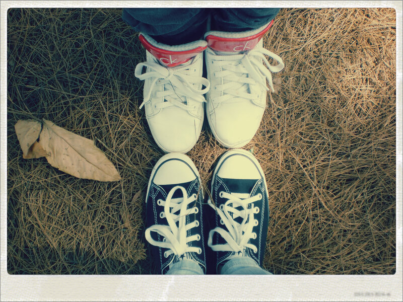 Two Pairs of Sneakers — White