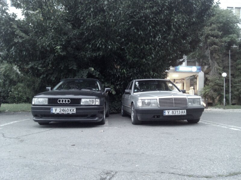 Two Parked Cars