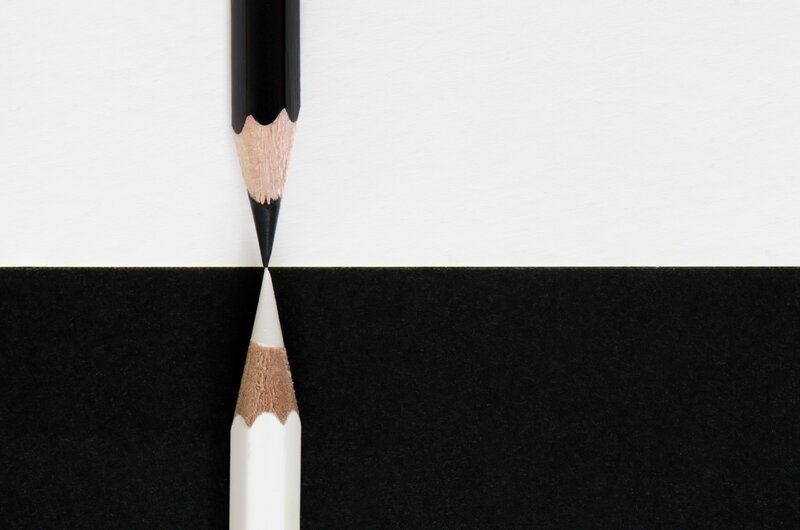 Two Pencils Meeting