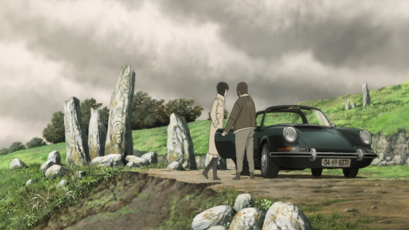 Two People by Car