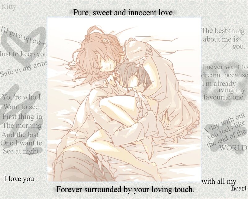 Two People Hugging — Beige