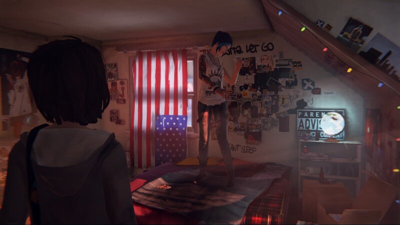Two People in a Bedroom