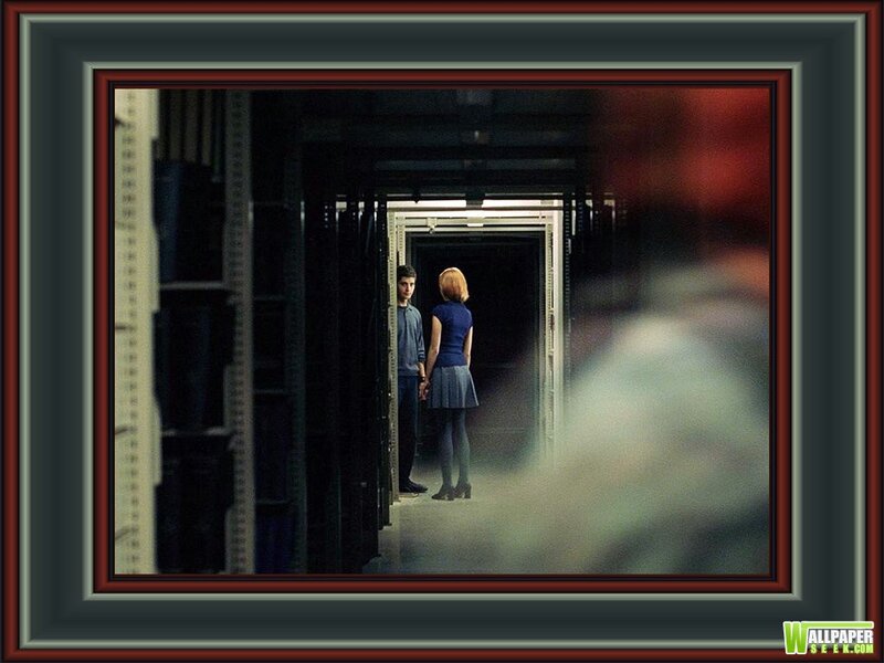 Two People in a Hallway