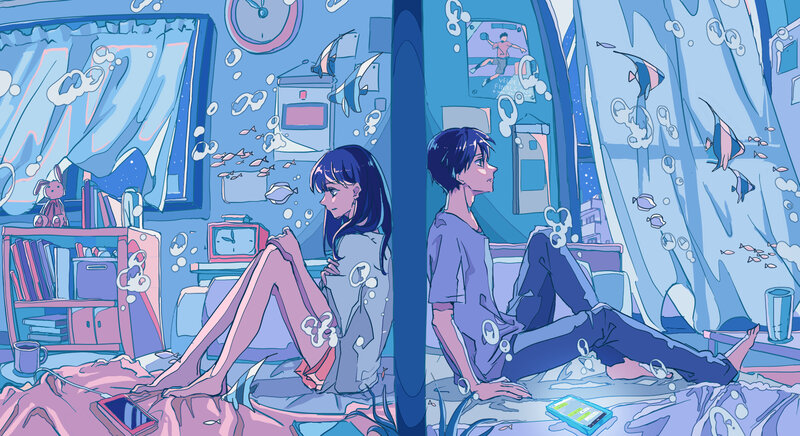 Two People in Bedroom