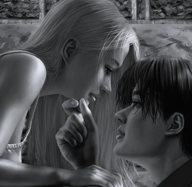 Two People in Close Pose