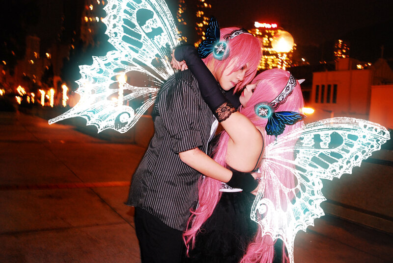 Two People in Cosplay