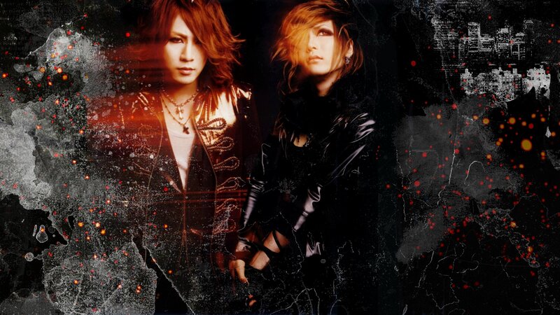 Two People in Dark Clothing — Black, Dramatic, Night, Photograph
