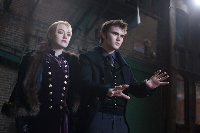 Two People in Dark Clothing — Black, Dramatic, Night