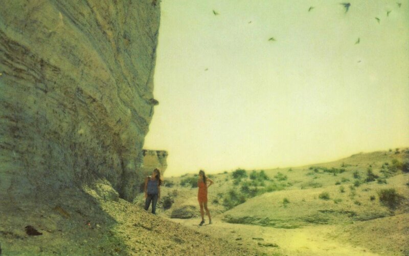 Two People in Desert