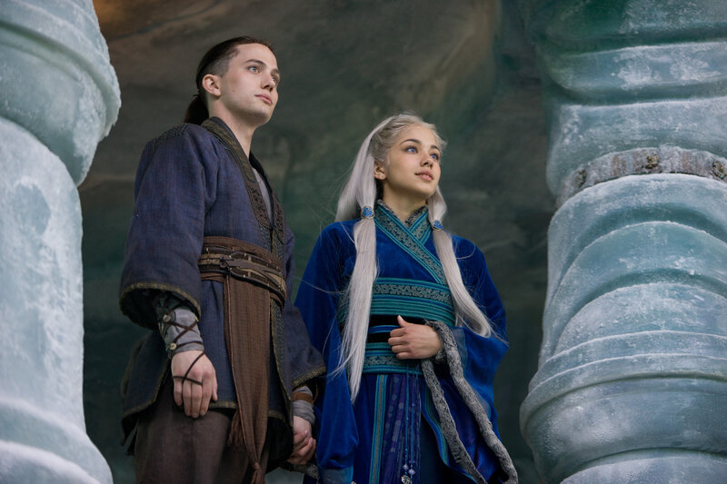 Two People in Fantasy Costumes